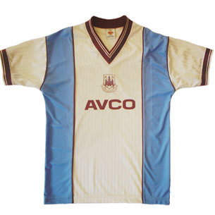 Toffs West Ham Utd 1987 -1989 Away