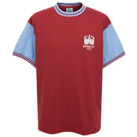 Ham United 1975 FA Cup Final No.4 Shirt -