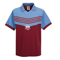 west Ham United 1976 ECWC Final Shirt -