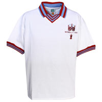 West Ham United 1980 FA Cup Final Shirt - White.
