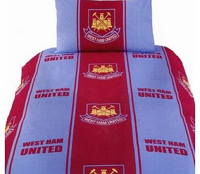 West Ham Football Duvet Cover and Pillowcase