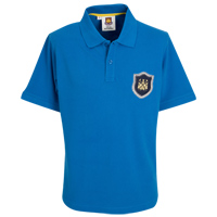 Ham United Rep Authentic Polo Shirt - Sky.