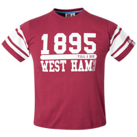 Ham United T-Shirt - Claret - Boys.