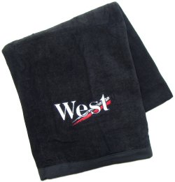 West Team Bath Towel (Black)