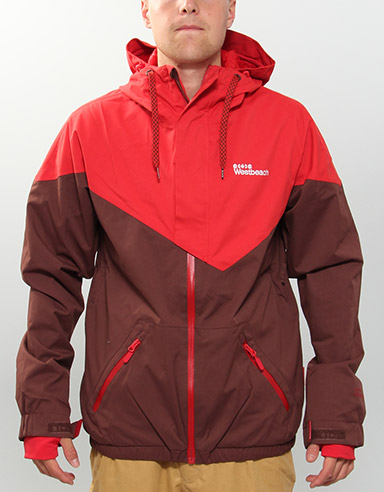 Westbeach Ridge Runner 10k Snow jacket - Heli Red