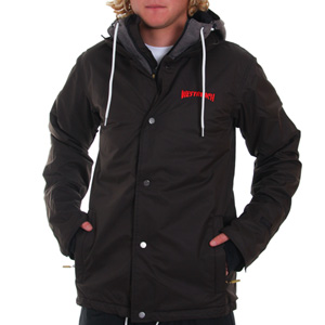 Trasher Snowboarding jacket - Black