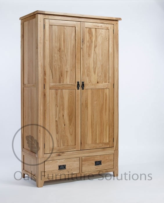 Westbury Reclaimed Oak Gents Wardrobe