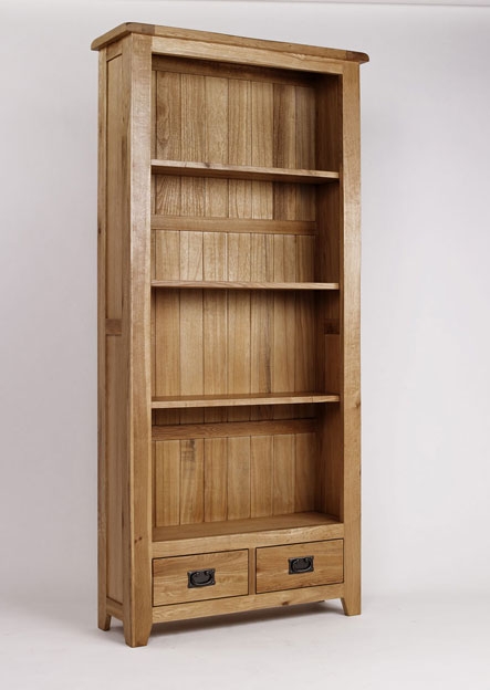 Reclaimed Oak Tall Bookcase