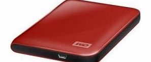 WD My Passport Essential 500 GB Real Red Portable Hard Drive (USB 3.0/2.0)