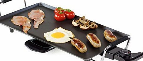 Wheels N Bits Teppan yaki Large 2000Watt Electric Kitchen Grill Pan Tray Griddle Barbecue BBQ