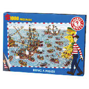 Wheres Wally Being a Pirate 1000pc Puzzle