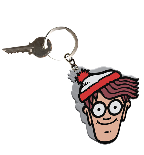 Wheres Wally Key Finder And Torch Keychain
