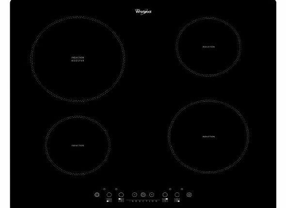 ACM802/NE Built In Electric Hob 4 Cooking Zones 9 Power Levels Booster