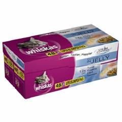 Adult Pouch Fishermanand#39;s Choice Cat Food 100gm 48 Pack
