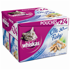 Adult Pouch Oh So Fishy Ocean Select Cat Food 85gm 24 Pack