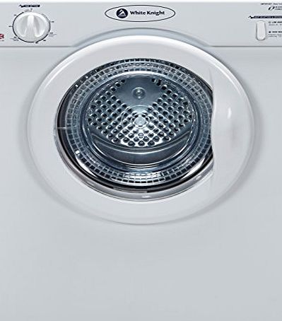 White Knight C39AW Compact Tumble Dryer 3.5kg White