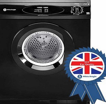 White Knight C44A7B 7kg Reversing Vented Tumble Dryer
