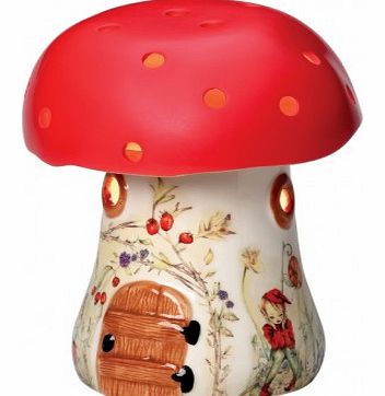 White Rabbit England Mushroom moneybox - Red Multicoloured `One size