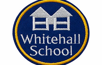 Whitehall School Unisex Blazer Badge, Blue Multi
