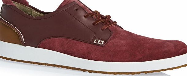 Who Shoes Mens Who Shoes Croft Shoes - Oxblood