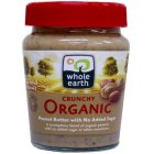 Whole Earth Case of 6 Whole Earth Crunchy Organic Peanut