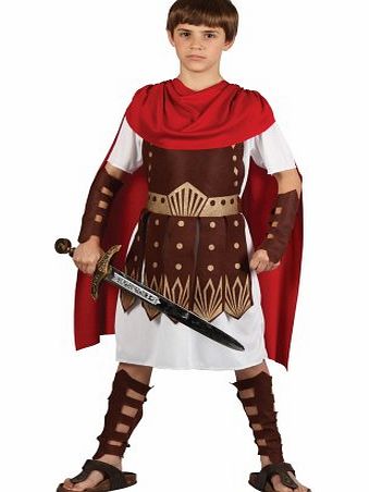 Wicked Boys Roman Gladiator Centurion Warrior Halloween Party Fancy Dress Costume 8 - 10 years