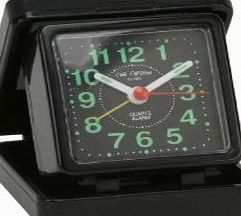 Widdop Bingham Wm Widdop Quartz Travel Alarm - Black case/dial