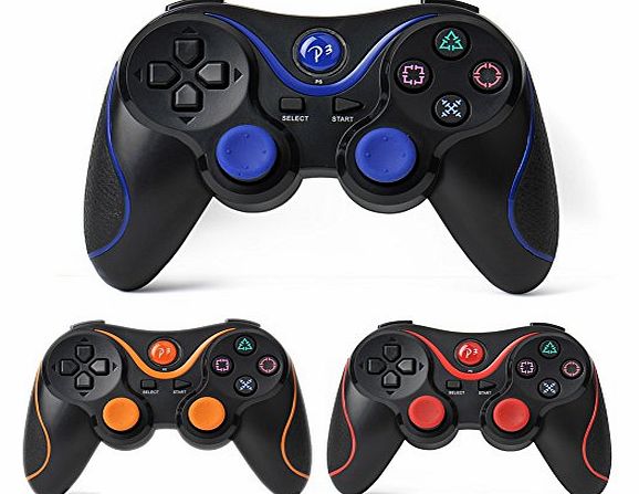 WIDEN ELECTRIC Black Wireless Controller Bluetooth Gamepad PS3 Controller