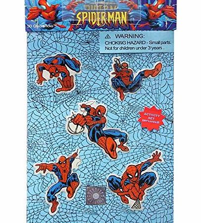 Wiked Fun Official Glow in the Dark SpiderMan Sticker Product Code: MK20001