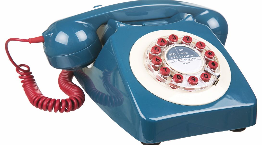 Petrol Blue 746 Telephone from Wild & Wolf