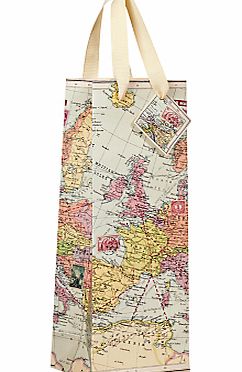 Wild and Wolf Maps Bottle Bag