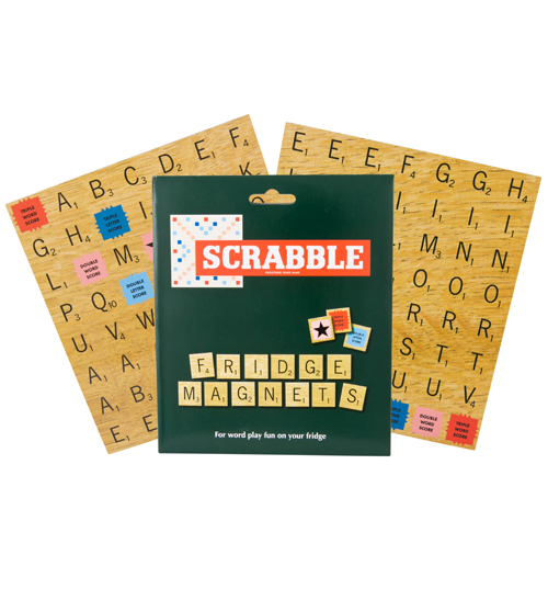 Scrabble Tile Fridge Magnets