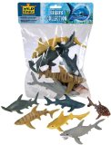 Wild Republic 6 Piece Shark Figure Collection