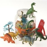 Wild Republic Dinosaur Adventure Bucket - A set of 23 dinosaur toys