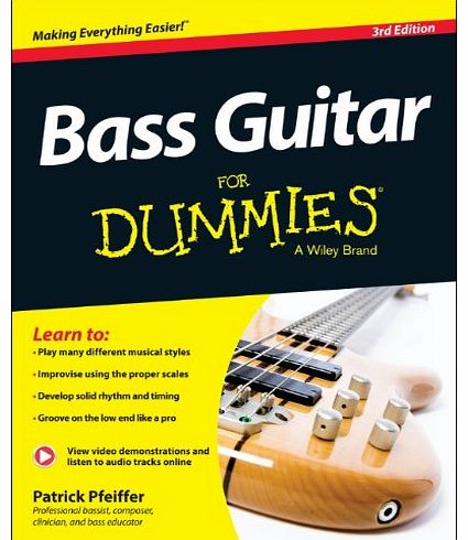 Wiley Publishing Bass Guitar For Dummies