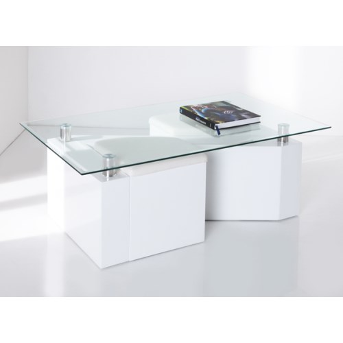 Wilkinson Furniture Ludo Coffee Table in White