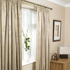 Adelphi Curtains Lined Mocha 46inx54in
