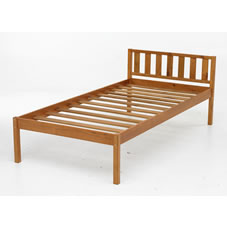 Baltic Bed Antique Pine Effect Single