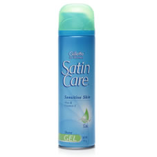Gillette For Women Satin Care Sensitive Skin