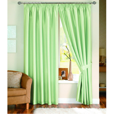 Java Lined Curtains Duck Egg 90inx90in