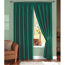 Java Lined Curtains Teal 90inx90in
