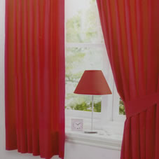 Kids Curtains Red 66in x 54in