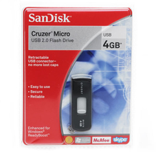 Sandisk Memory Stick USB 2.0 Flash Drive 4GB