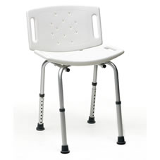 Shower Stool with Backrest