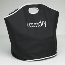 Wilko Bag Laundry Black