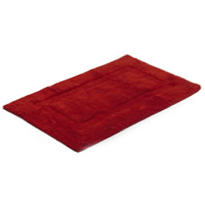 Wilko Cuba Bathmat Cotton Red