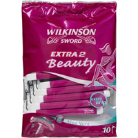 Wilkinson Sword Extra 2 Beauty Disposable Razors x 10