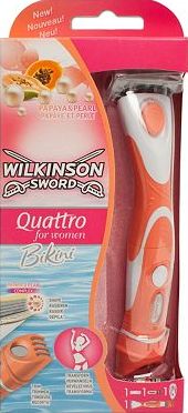 Wilkinson Sword For Women, 2041[^]10083605 Wilkinson Sword Quattro For Women Bikini Razor