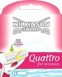 Wilkinson Sword For Women, 2041[^]10082213 Wilkinson Sword Quattro for Women Replacement