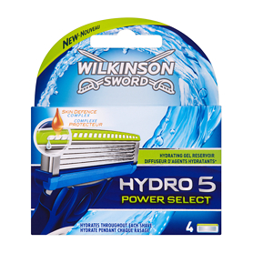 Wilkinson Sword HYDRO 5 Power Select Blades x 4